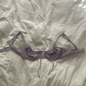 Lavender bikini top